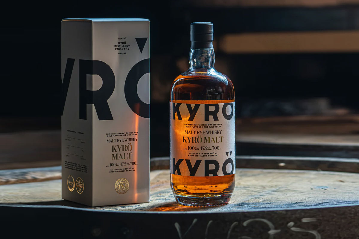 Kyrö标志设计含义及威士忌品牌设计理念