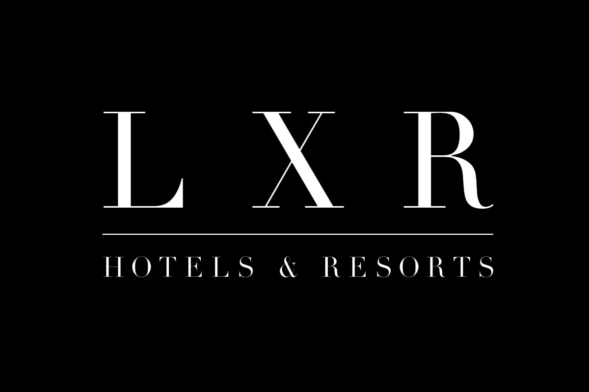 LXR酒店品牌反白LOGO