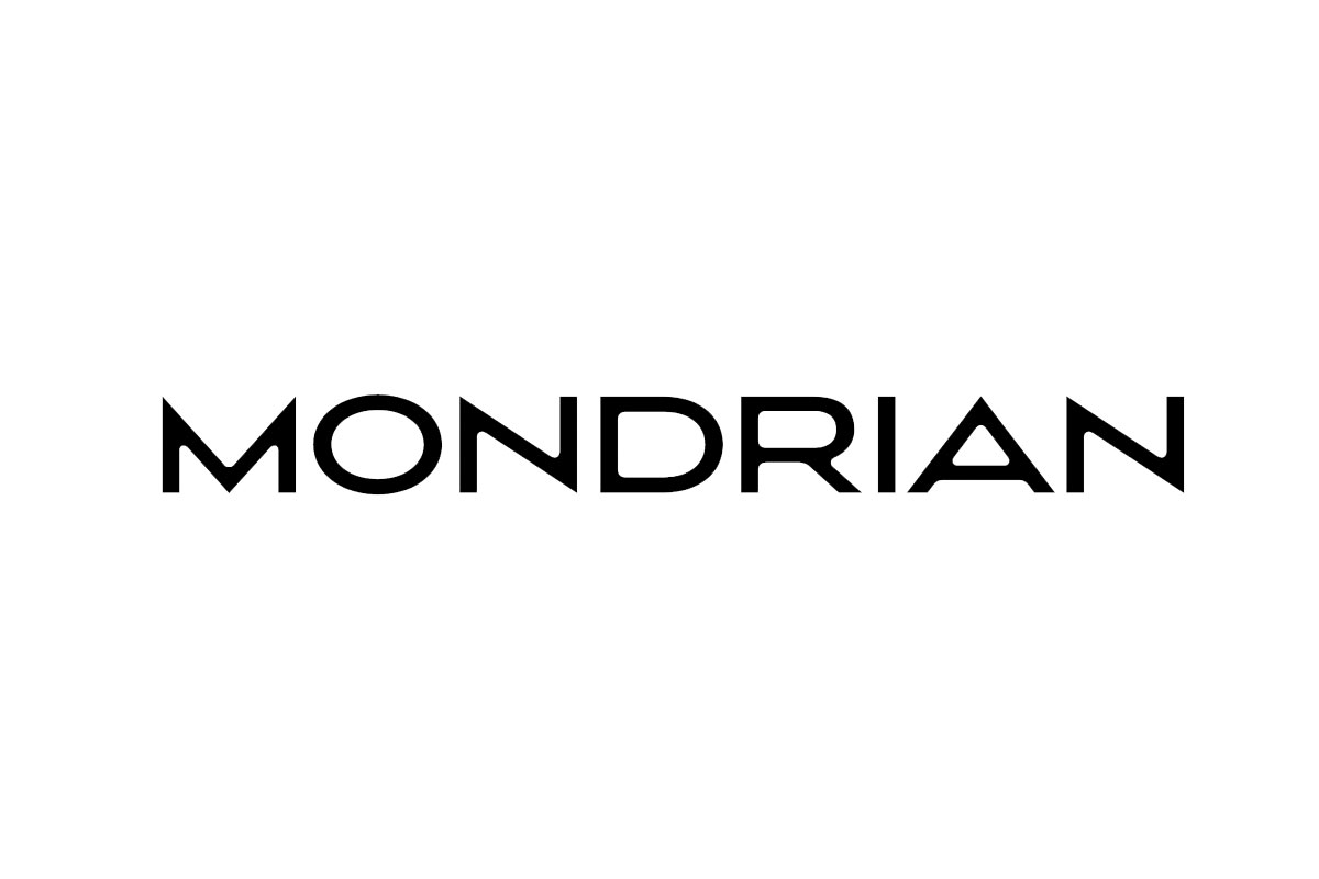 MONDRIAN蒙德里安酒店品牌LOGO设计案例-酒店行业标志设计方案