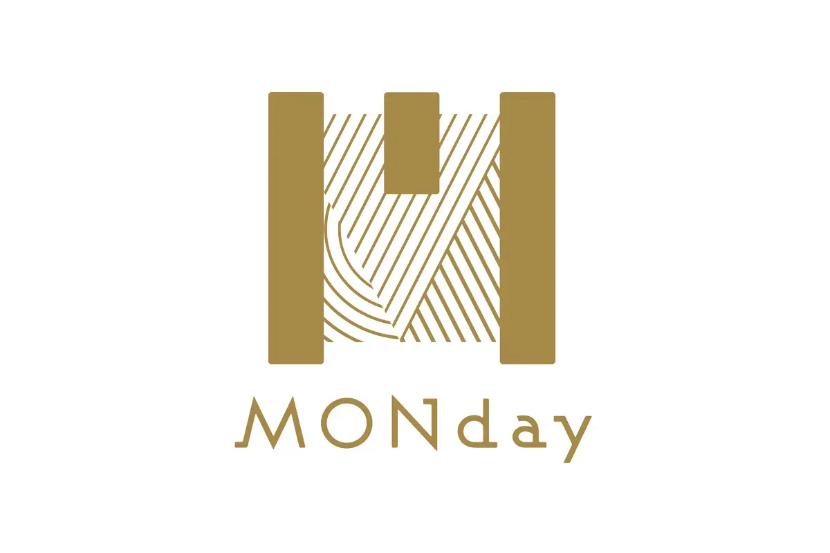 MONday酒店品牌LOGO设计案例-酒店行业标志设计方案