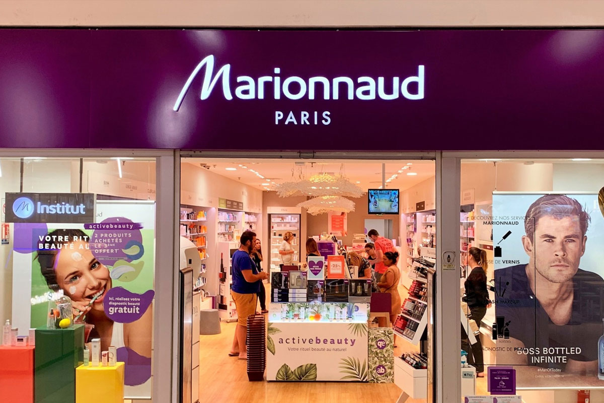 Marionnaud玛莉娜logo设计含义及香水品牌设计理念