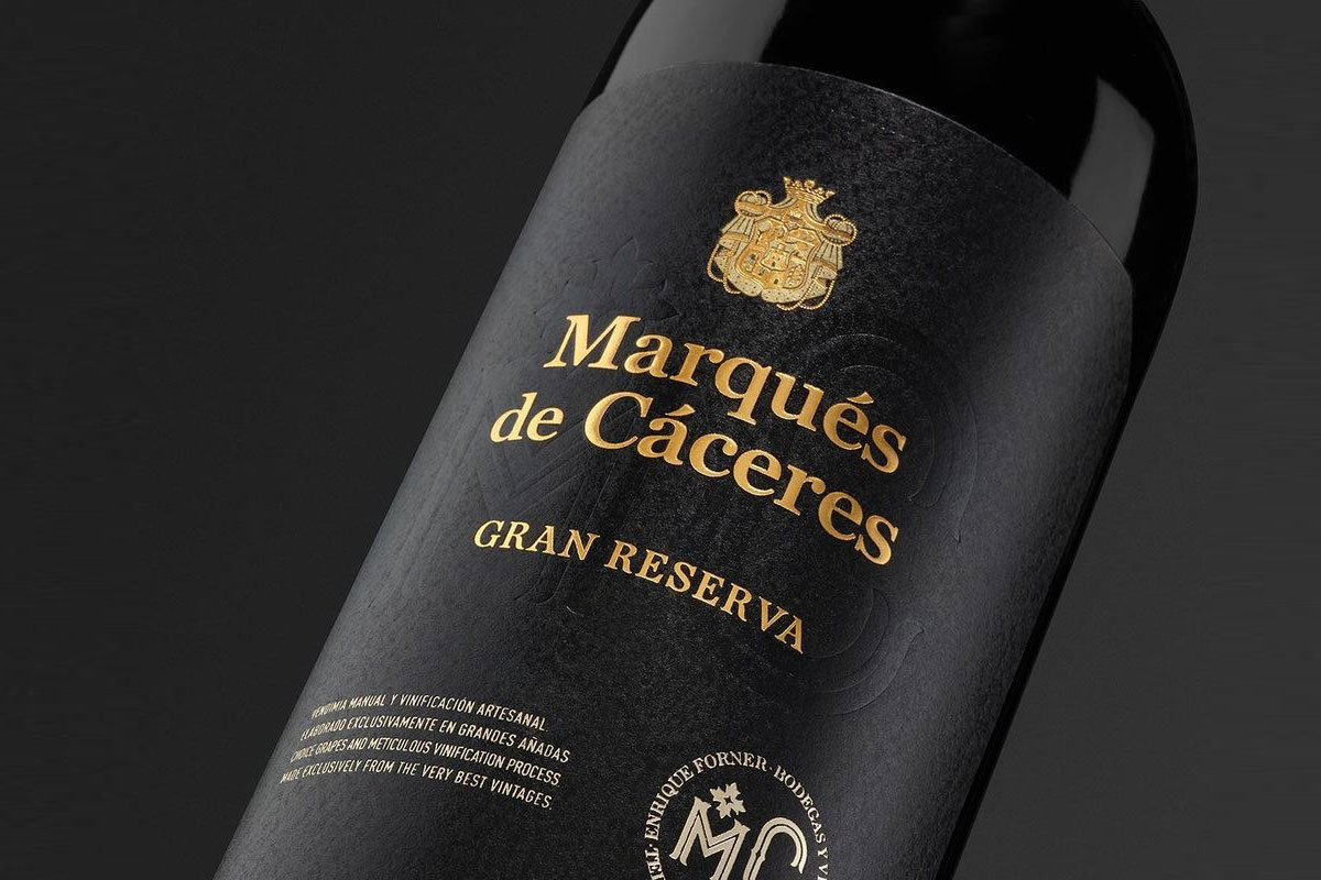 Marqués de Cáceres卡塞里侯爵包装标签