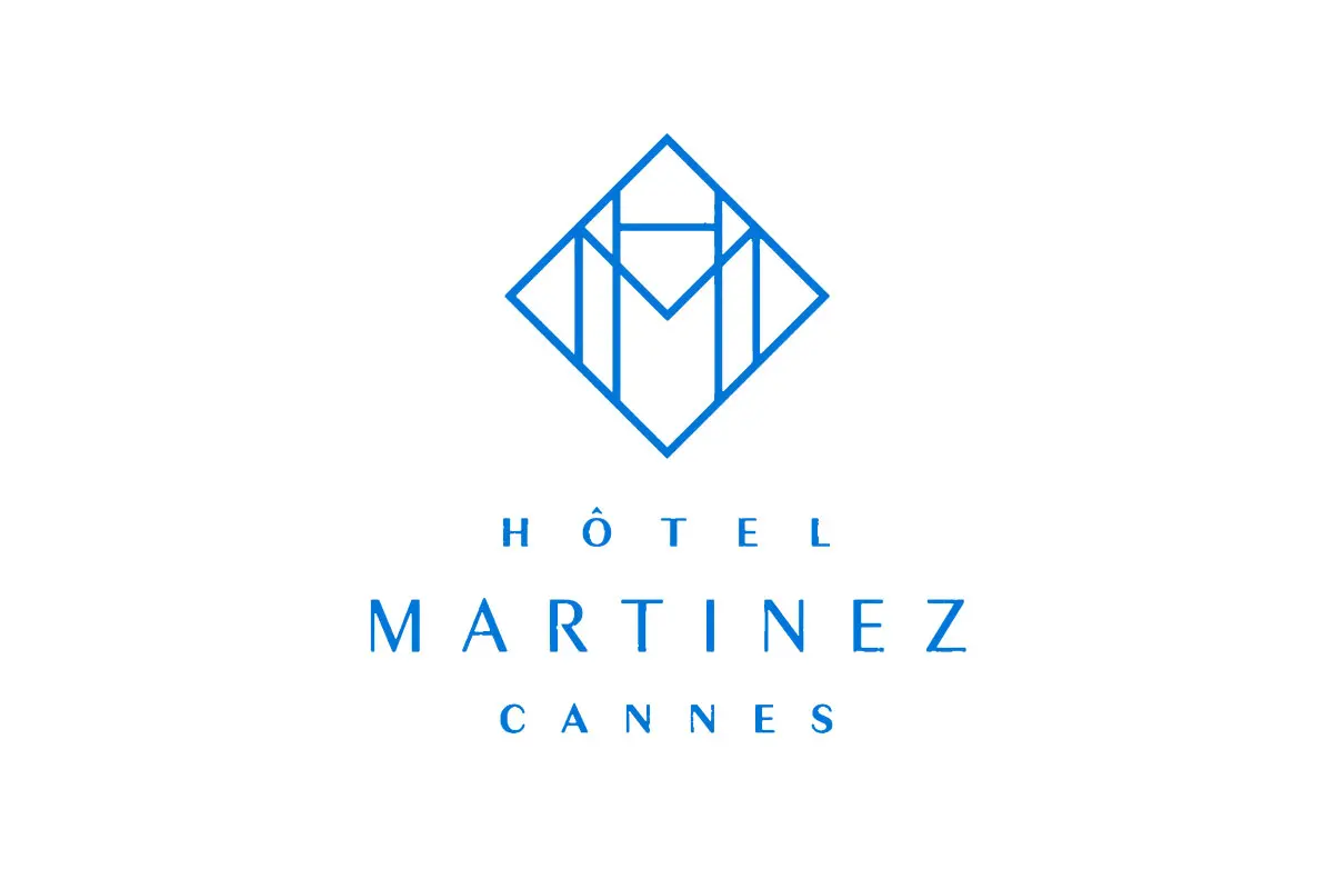 Martinez马丁内斯酒店品牌LOGO设计案例-酒店行业标志设计方案