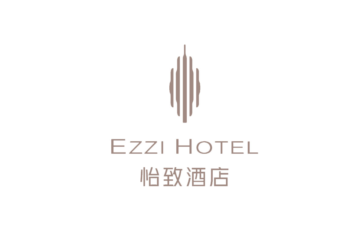 EZZI怡致酒店品牌LOGO设计案例-酒店行业标志设计方案