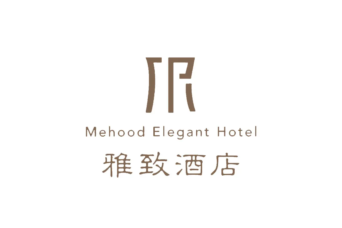 Mehood Elegant雅致酒店品牌LOGO设计案例-酒店行业标志设计方案