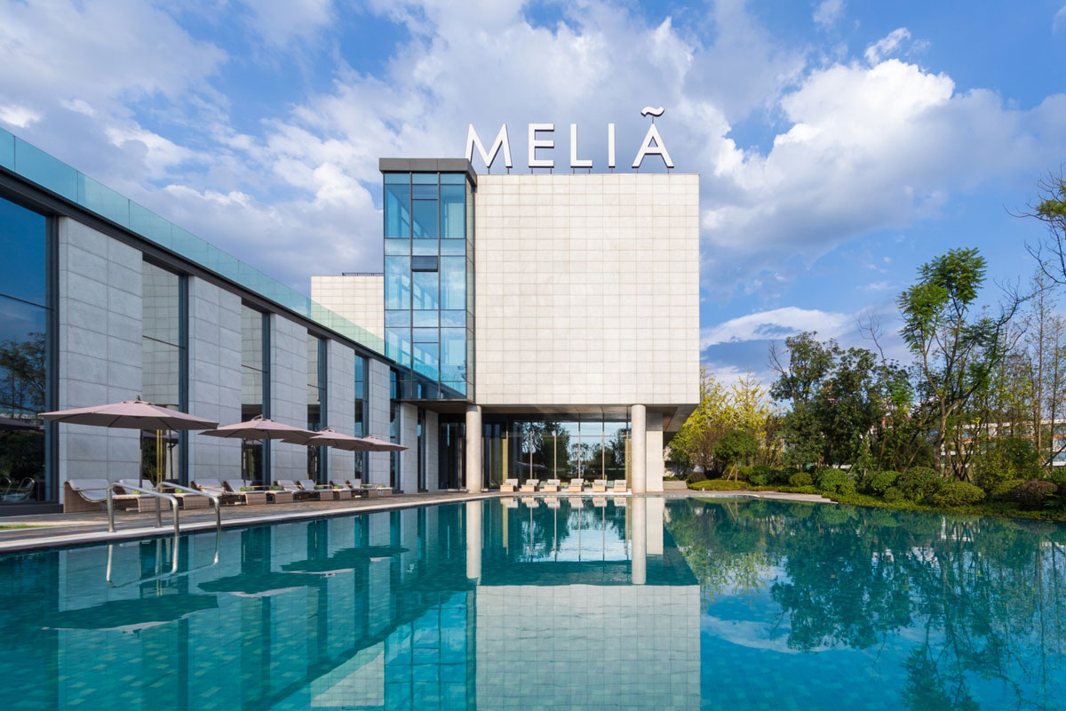 Meliá美利亚酒店标志设计含义及酒店品牌设计理念