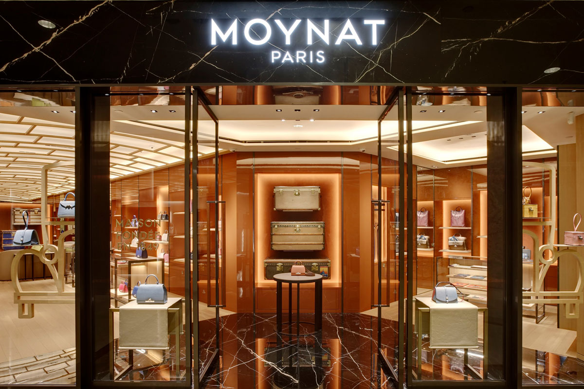 Moynat摩纳店面大门口
