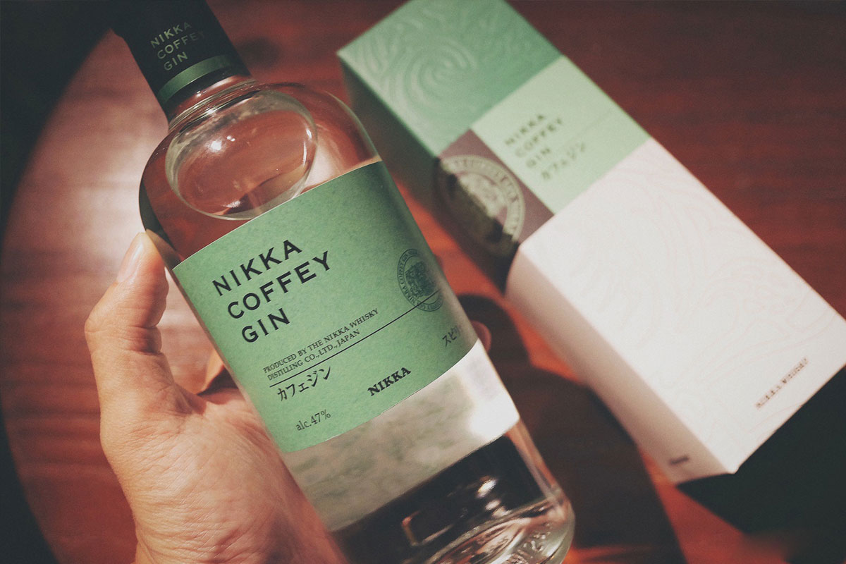 Nikka Coffey Gin标志设计含义及杜松子酒品牌设计理念