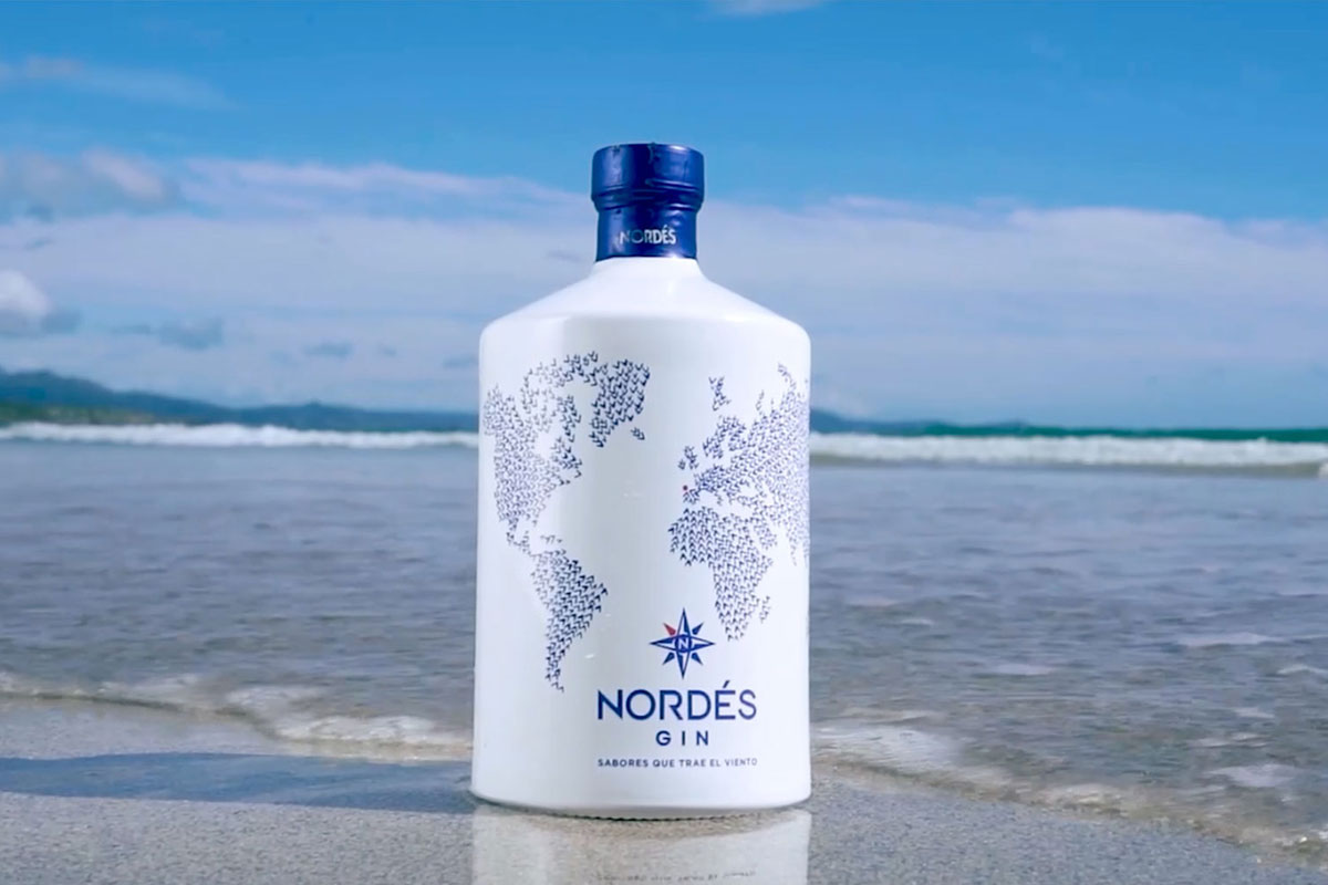 Nordés标志设计含义及杜松子酒品牌设计理念