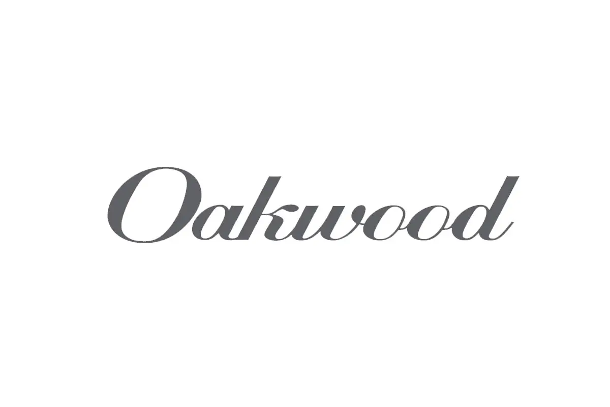 Oakwood奥克伍德酒店品牌LOGO设计案例-酒店行业标志设计方案