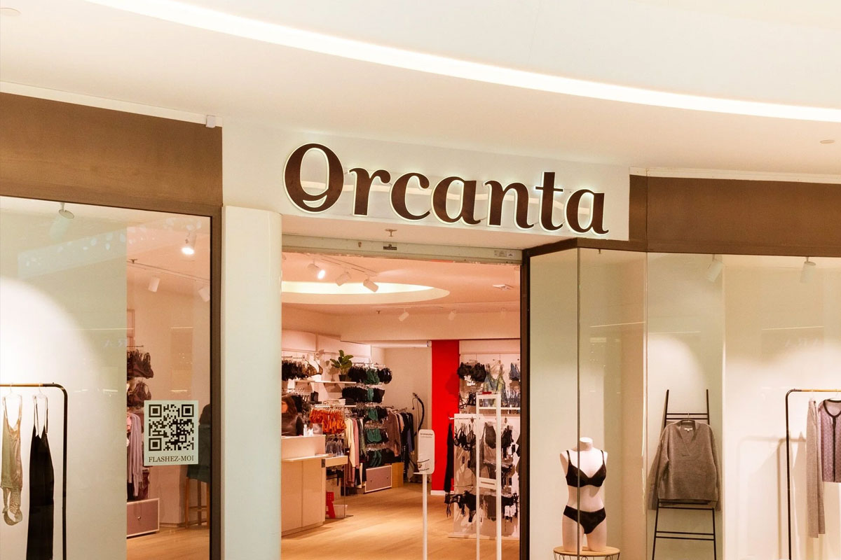 Orcanta标志设计含义及内衣品牌设计理念