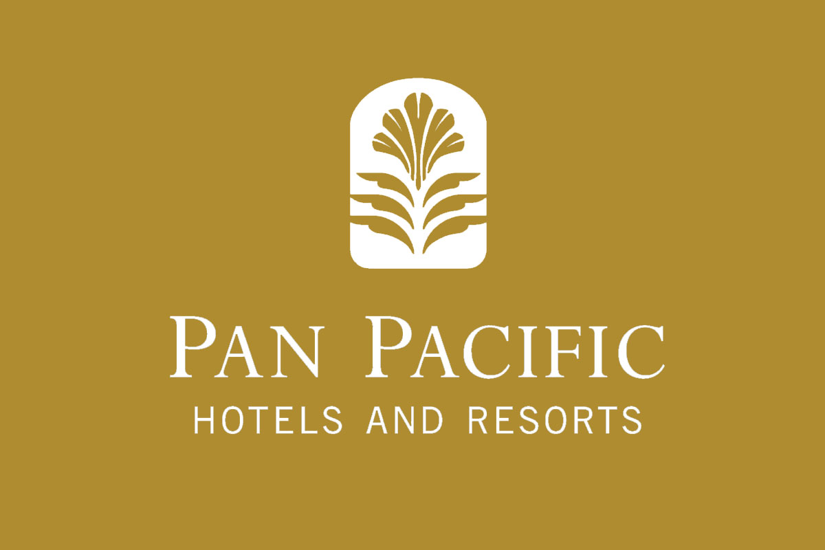 PAN PACIFIC泛太平洋酒店品牌反白LOGO