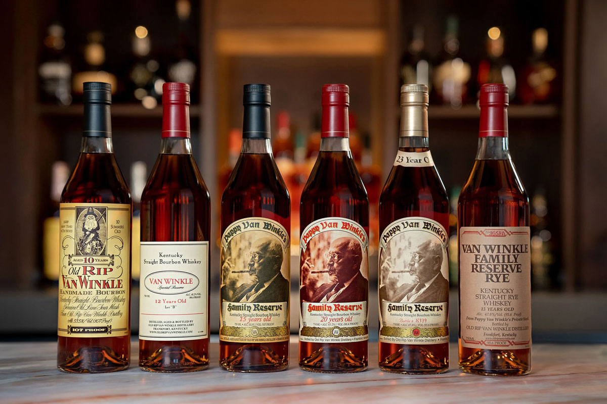 Pappy Van Winkle标志设计含义及威士忌品牌设计理念
