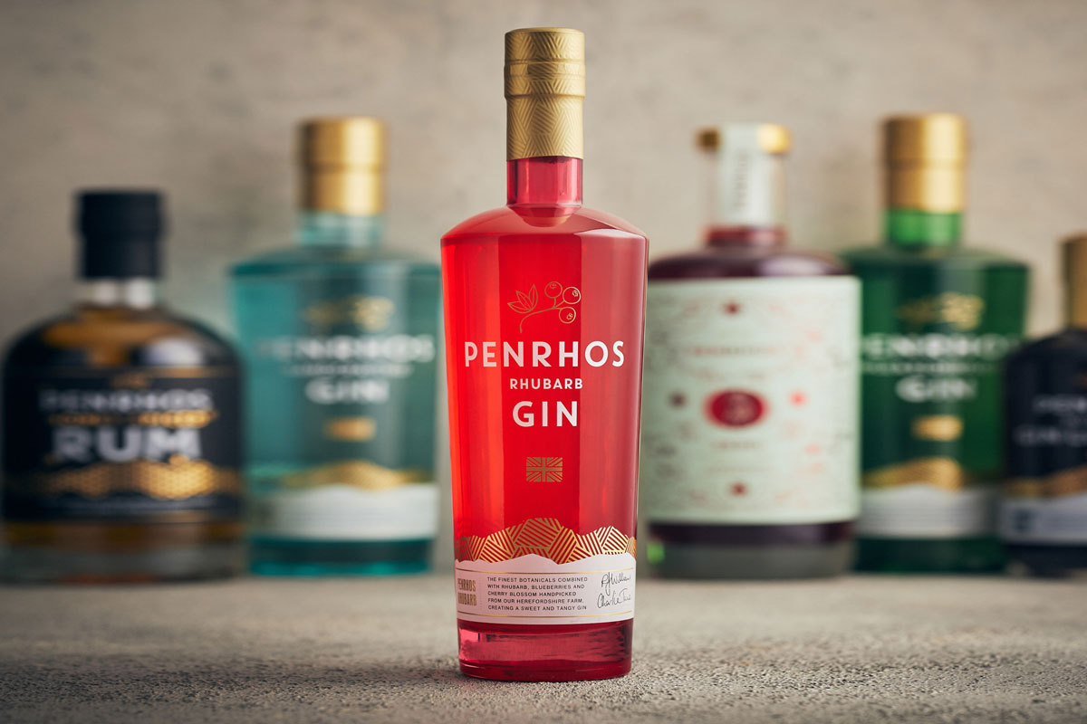 Penrhos标志设计含义及杜松子酒品牌设计理念