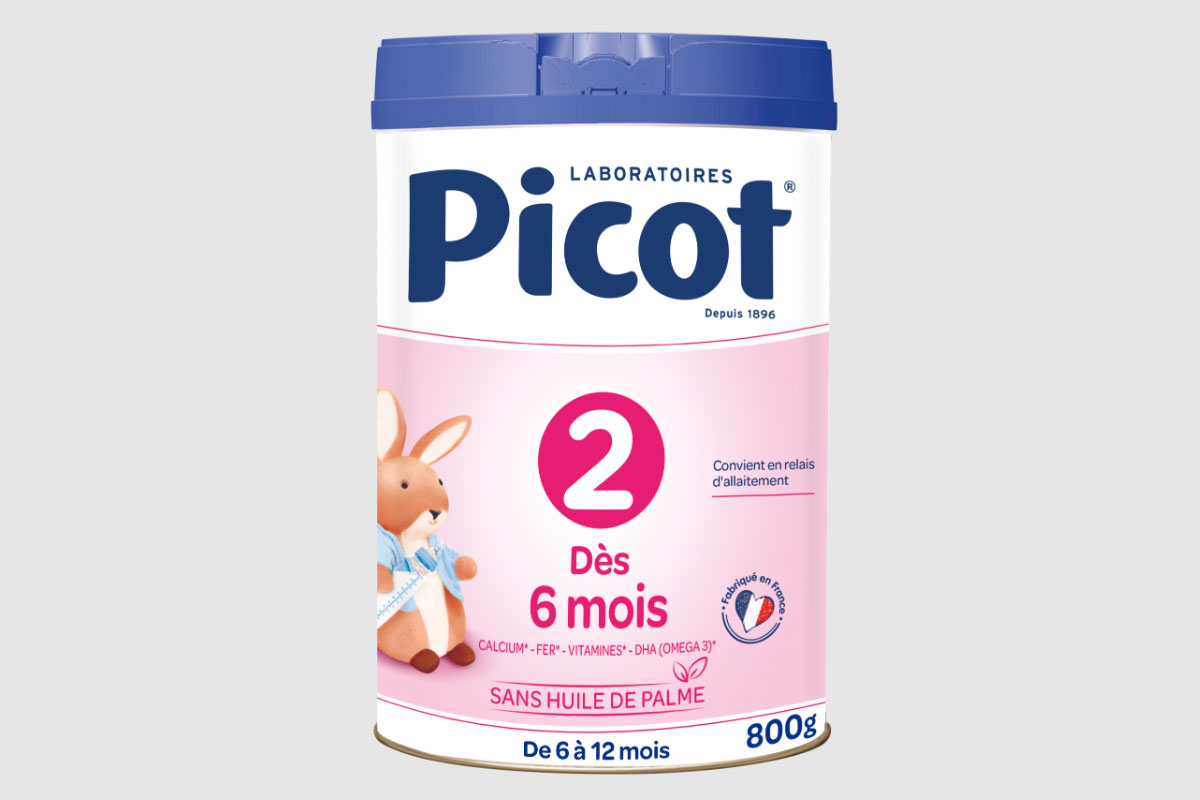 Picot贝果品牌LOGO设计案例-牛奶行业标志设计方案