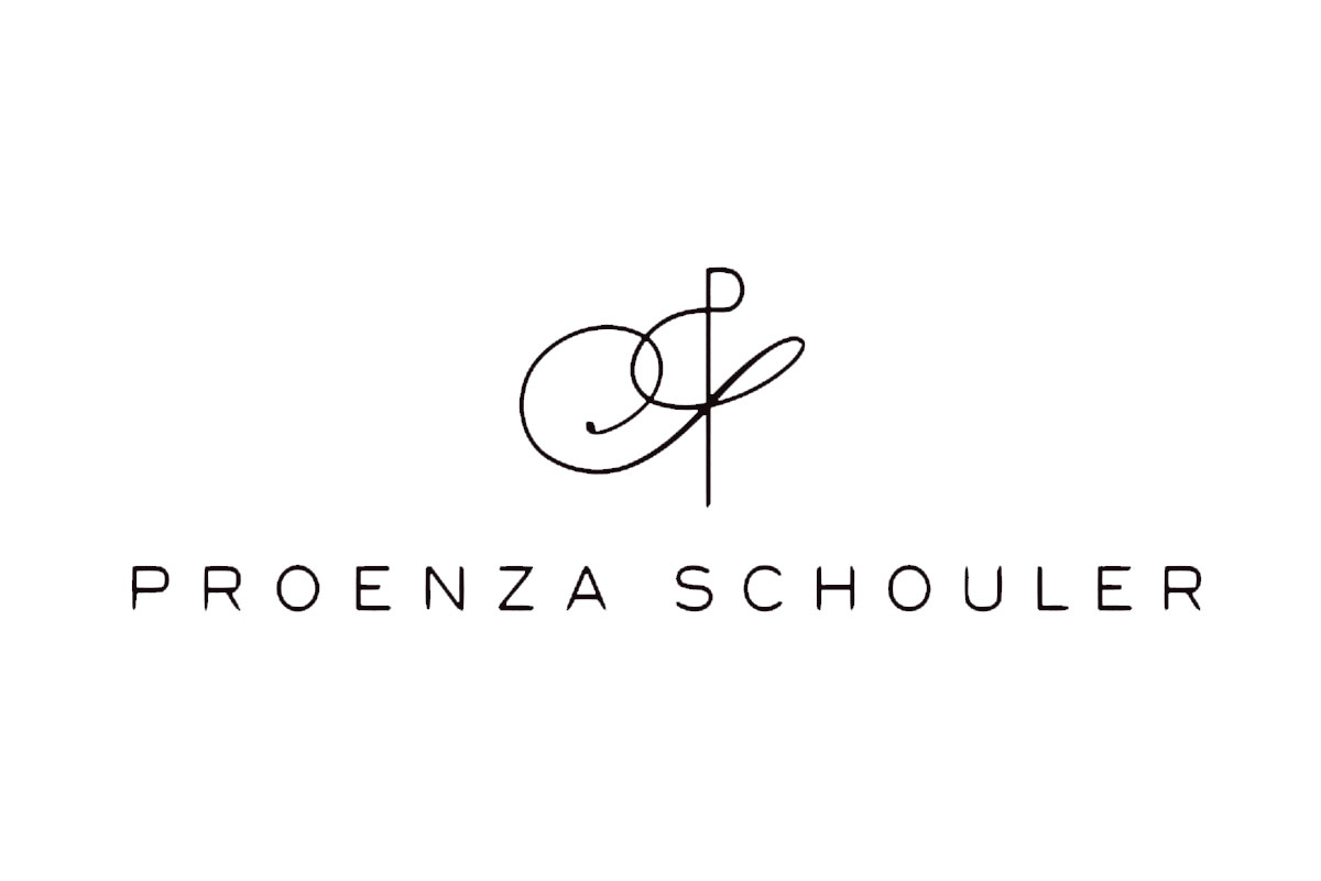 Proenza Schouler普罗恩萨·施罗品牌LOGO设计案例-服装行业标志设计方案