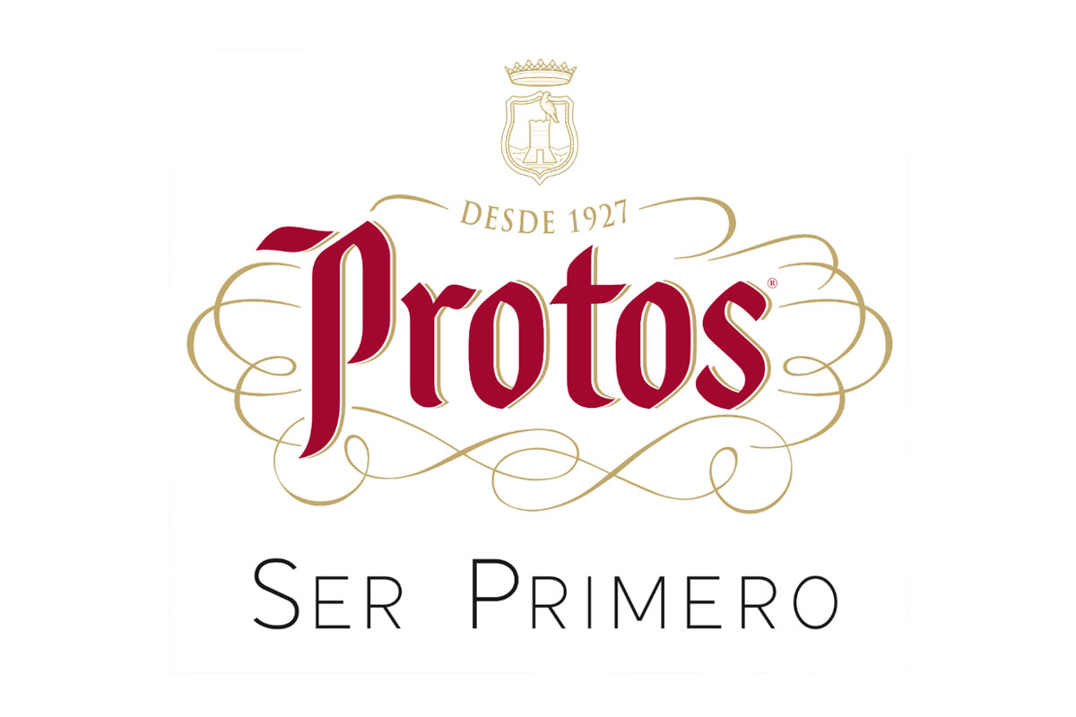 Protos普拉品牌LOGO设计案例-葡萄酒行业标志设计方案