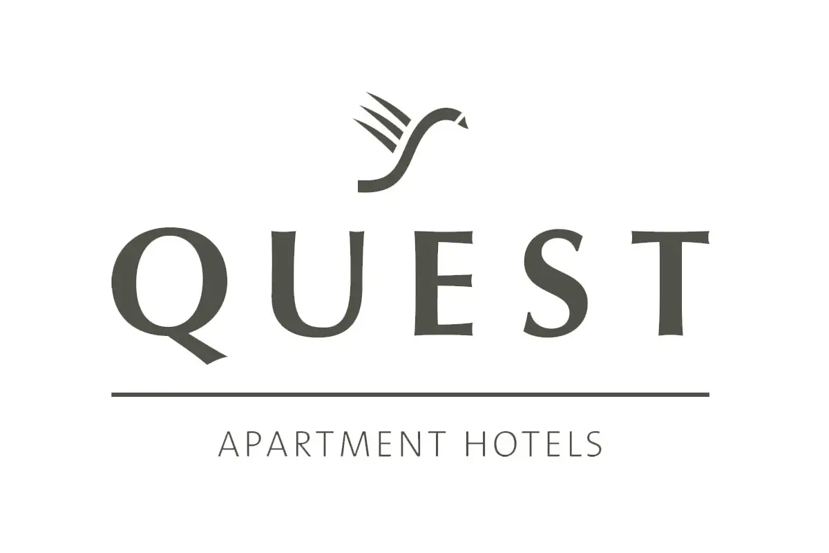 Quest酒店品牌LOGO设计案例-酒店行业标志设计方案