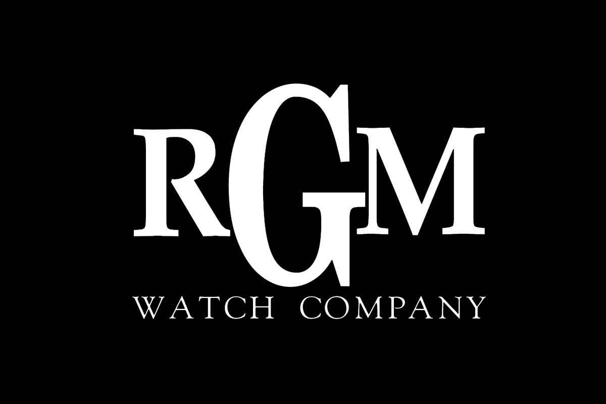 RGM Watches品牌反白LOGO
