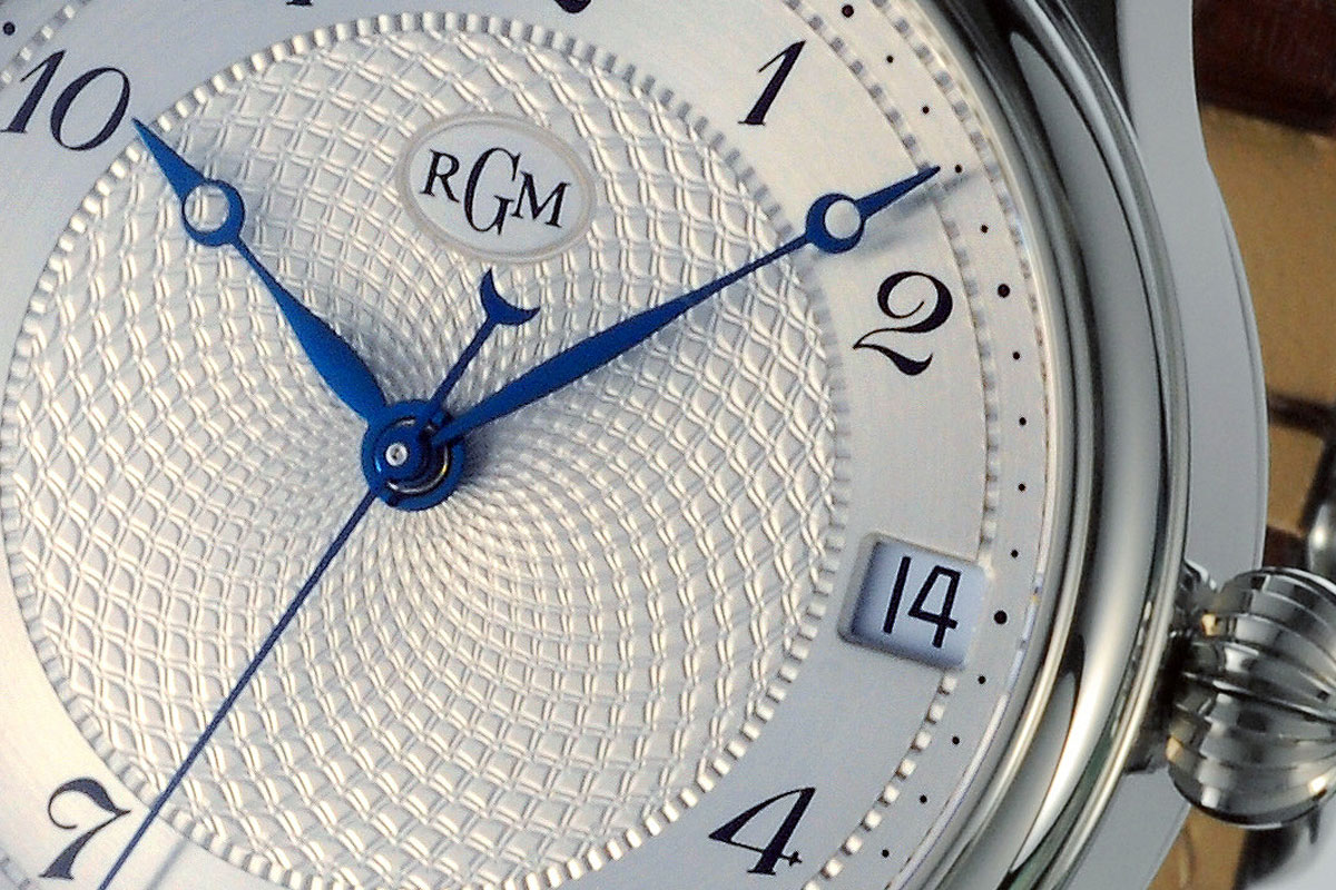 RGM Watches品牌LOGO设计案例-手表行业标志设计方案