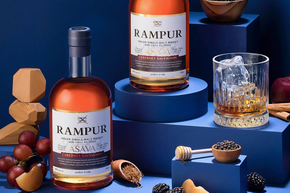 Rampur标志设计含义及威士忌品牌设计理念
