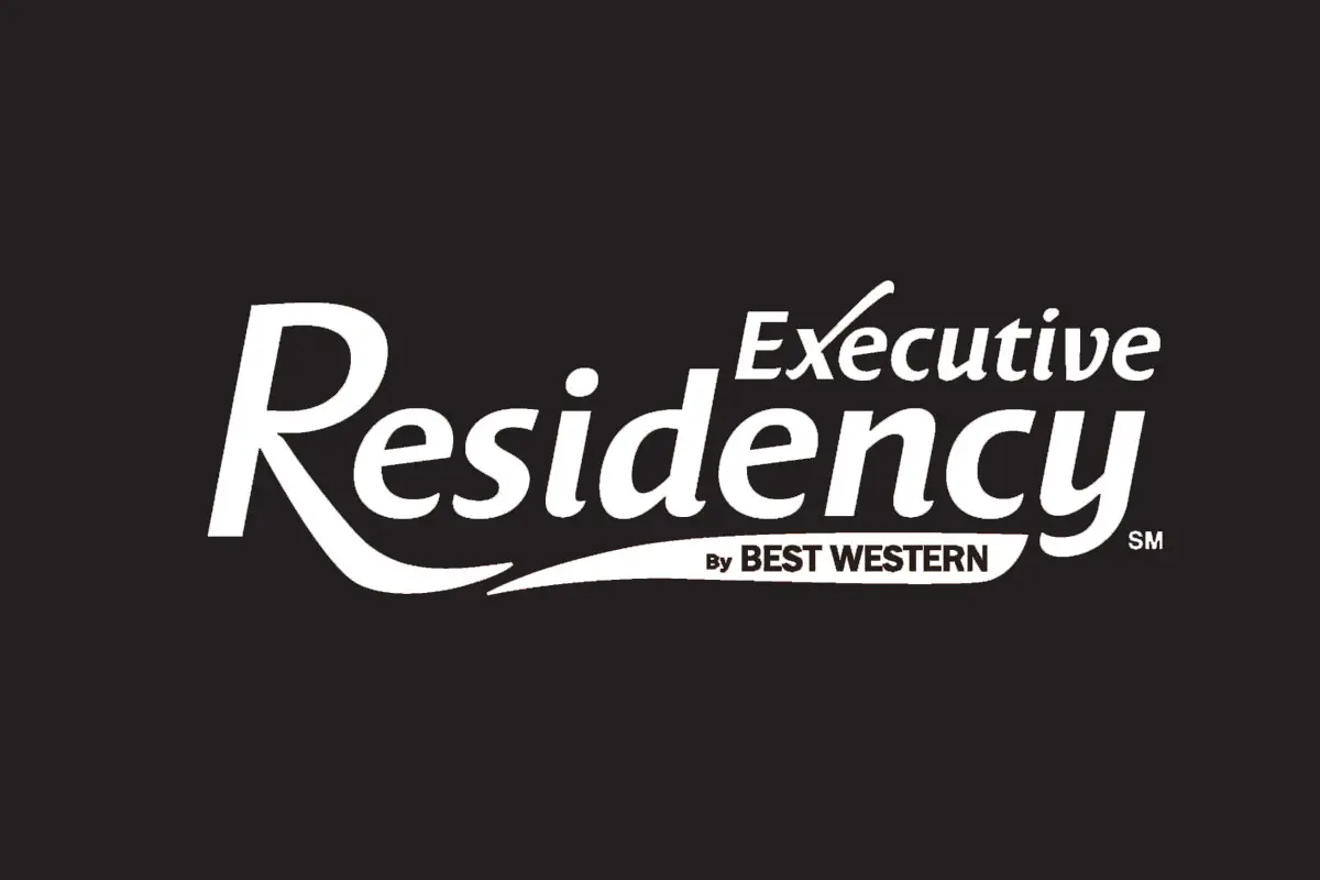 Executive Residency酒店品牌反白LOGO