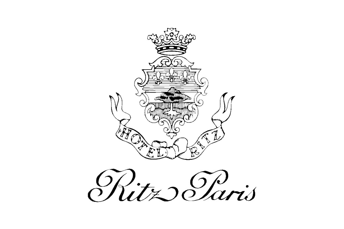 Ritz Paris巴黎里兹品牌LOGO设计案例-酒店行业标志设计方案