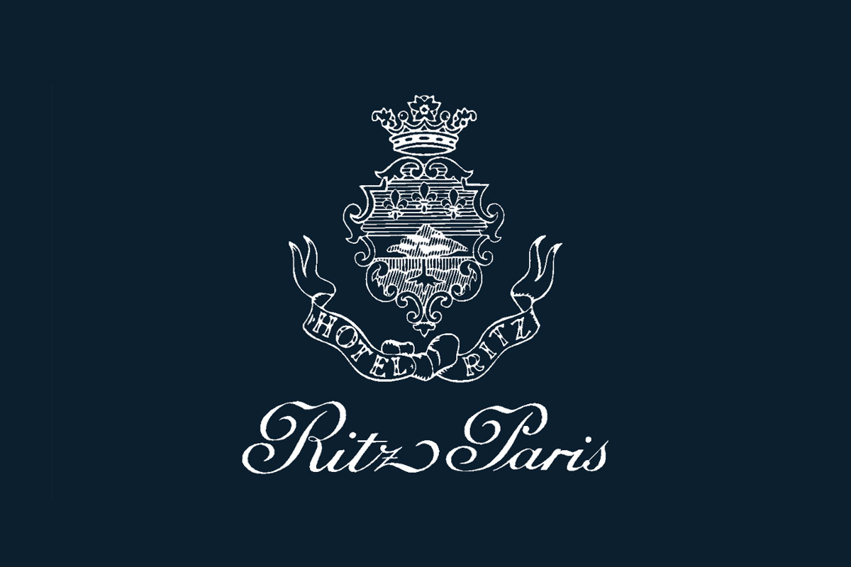 Ritz Paris巴黎里兹品牌反白LOGO