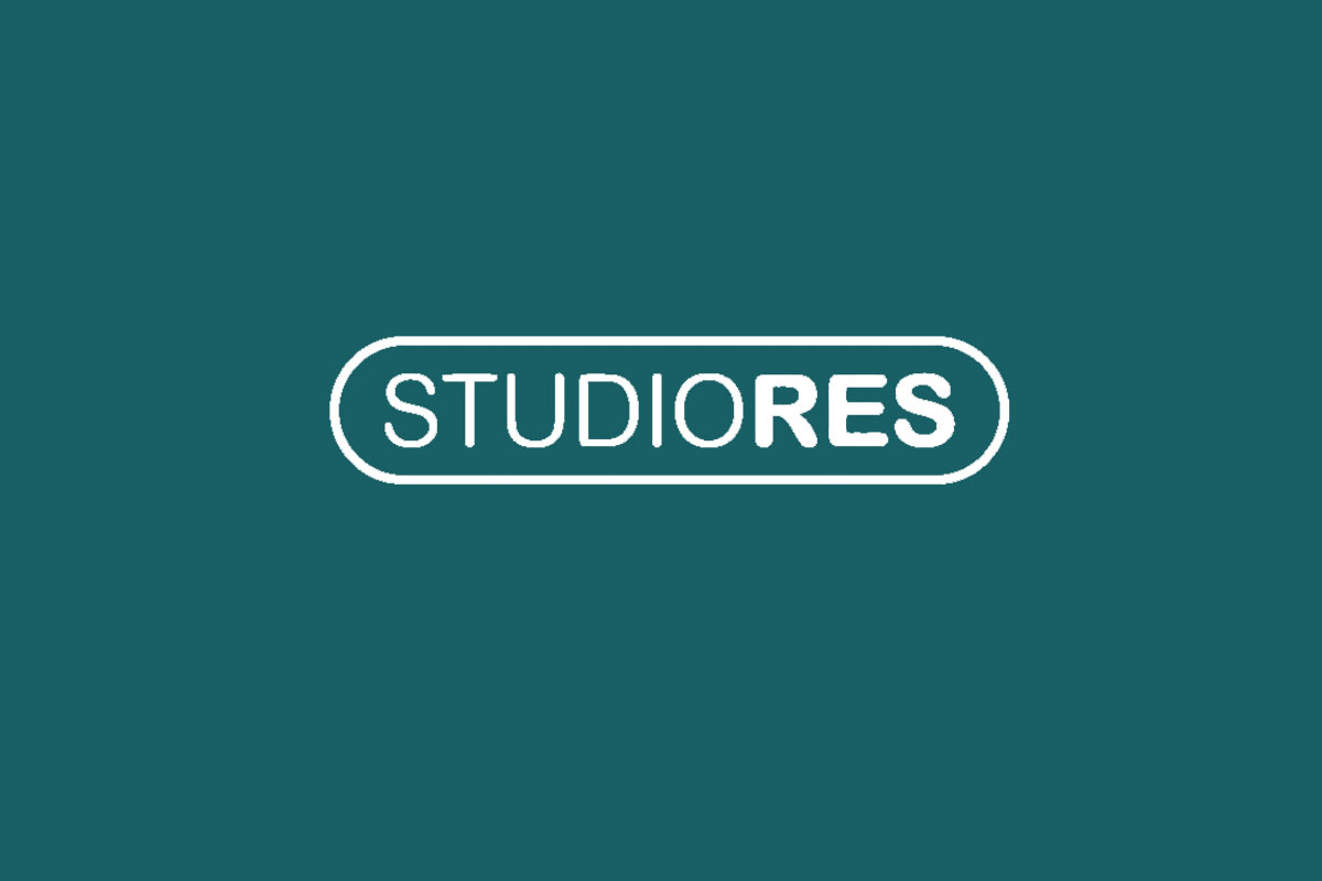 STUDIORES品牌反白LOGO