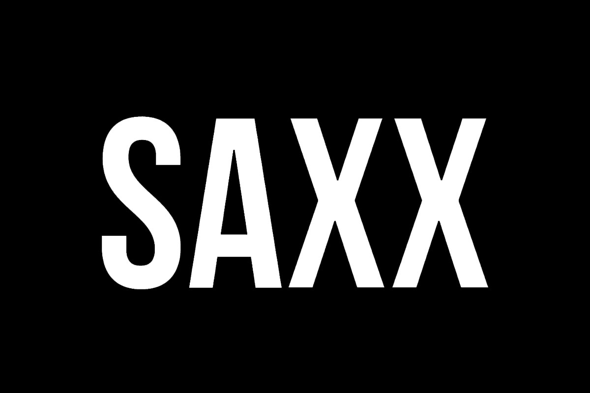 Saxx 品牌反白LOGO