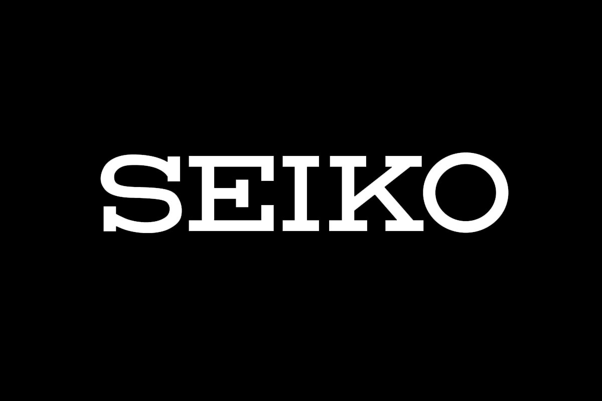 Seiko精工品牌反白LOGO