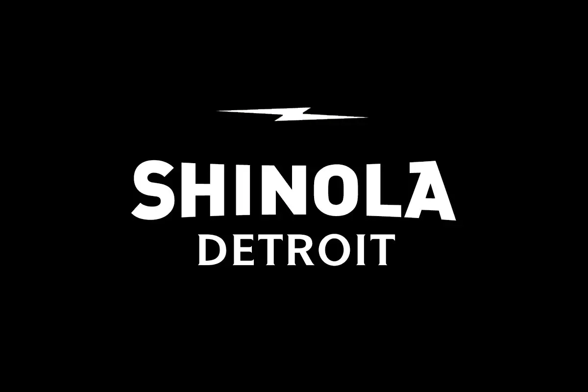 SHINOLA汤姆·卡托索斯品牌反白LOGO