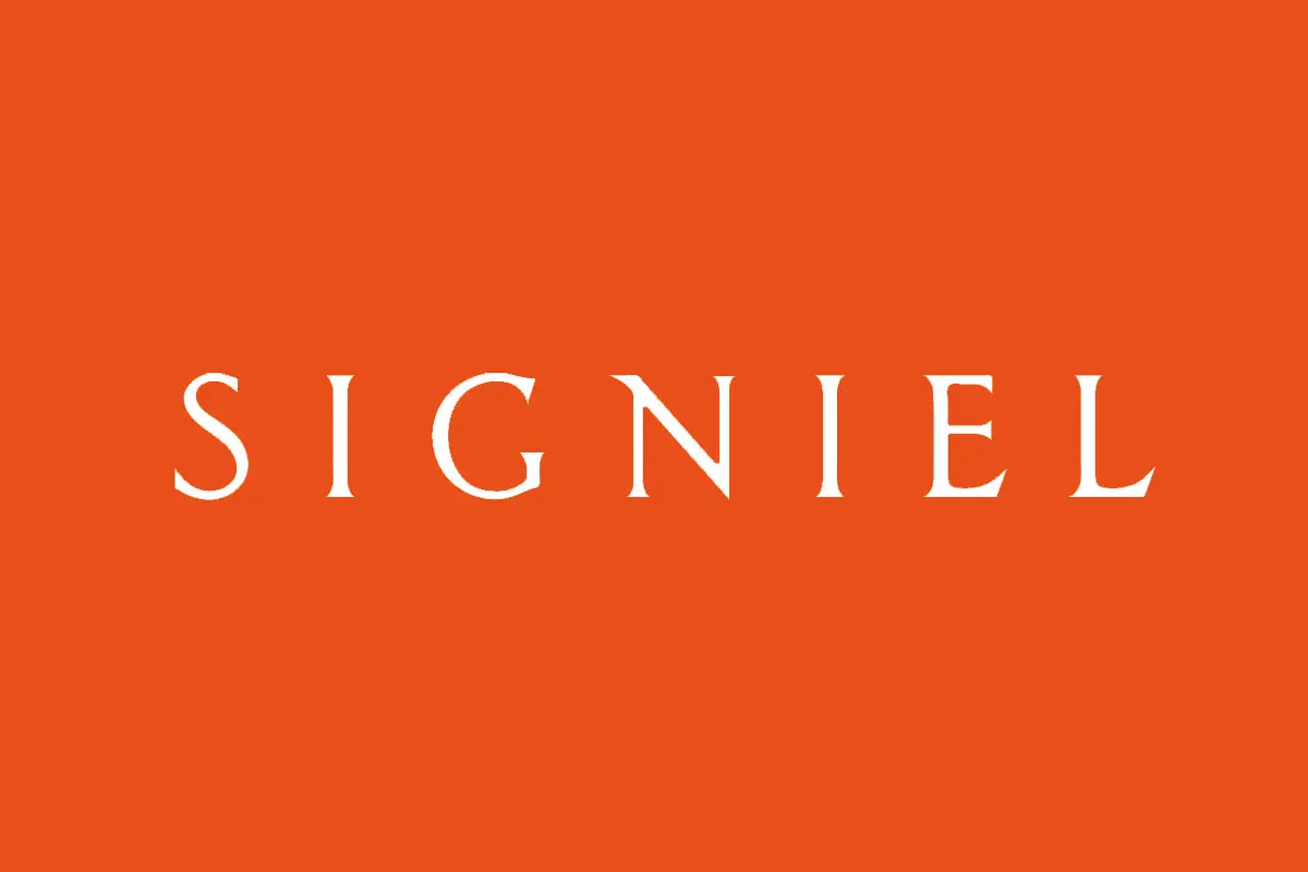 Signiel酒店品牌反白LOGO