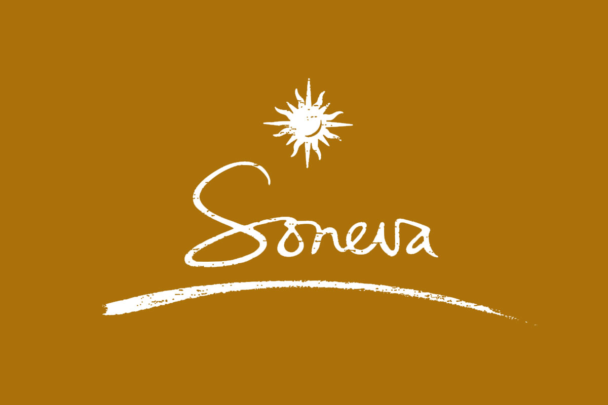 Soneva索尼娃酒店品牌反白LOGO