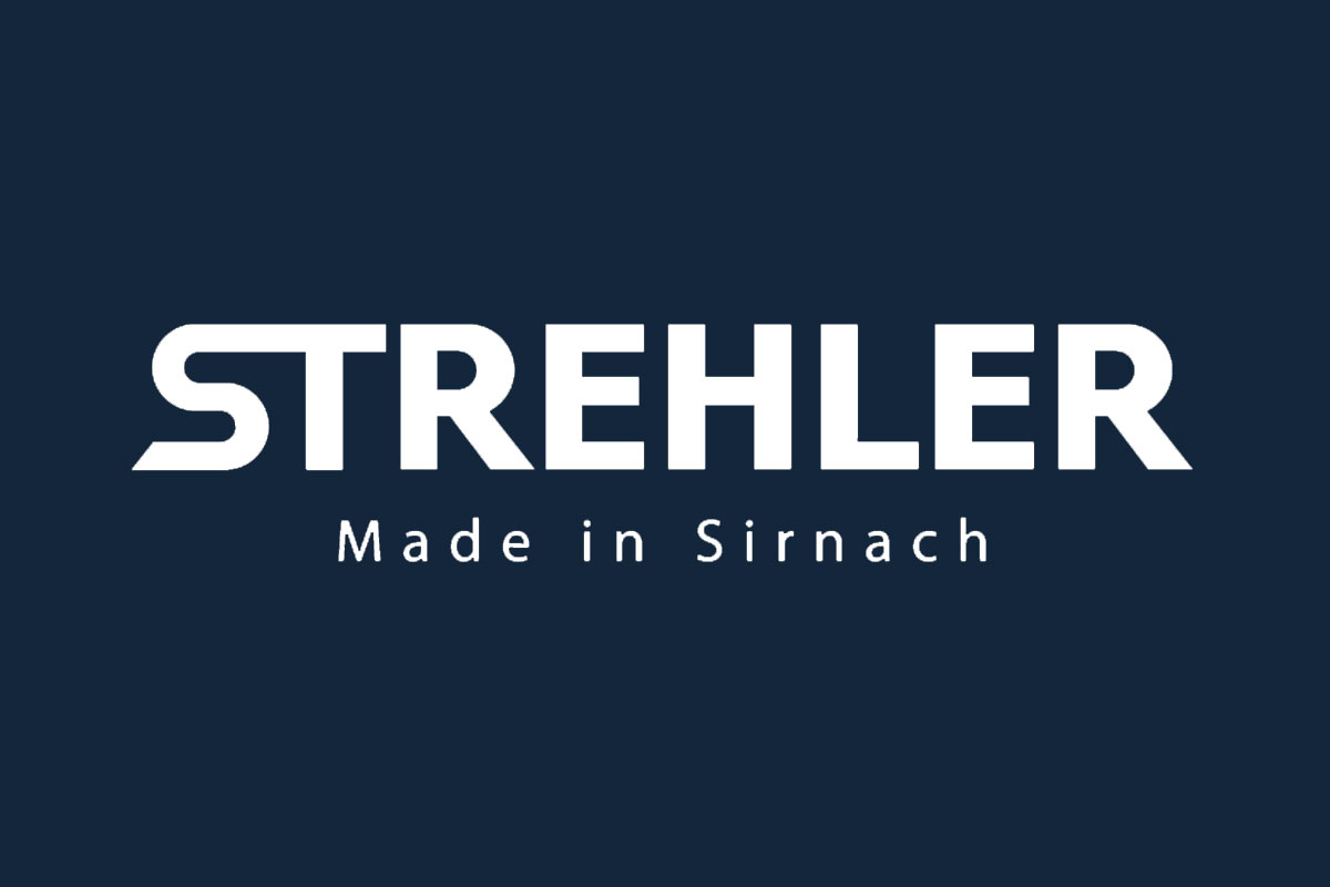 Strehler品牌反白LOGO