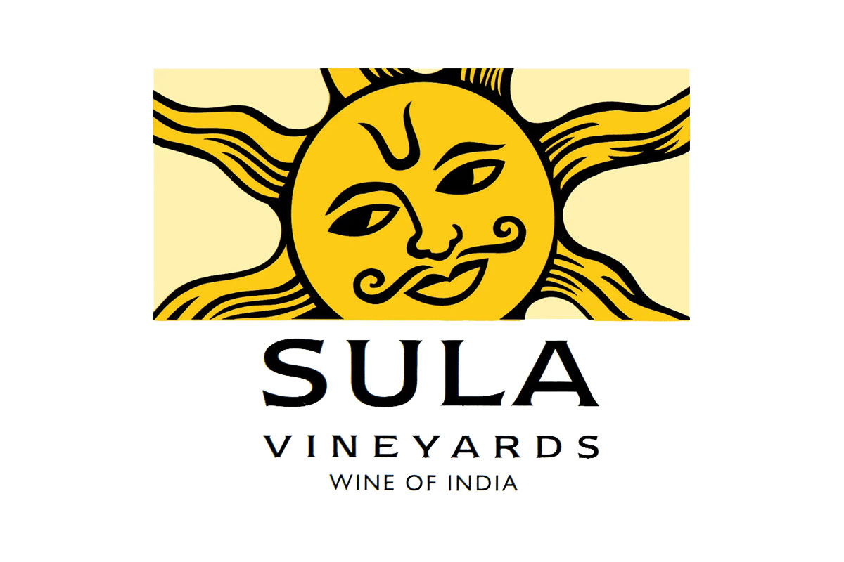 Sula Vineyards苏拉酒庄品牌LOGO设计案例-葡萄酒行业标志设计方案
