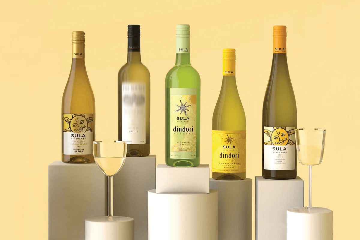 Sula Vineyards苏拉酒庄logo设计含义及葡萄酒品牌设计理念