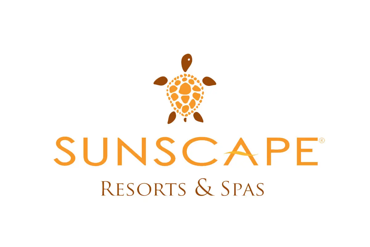 Sunscape酒店品牌LOGO设计案例-酒店行业标志设计方案