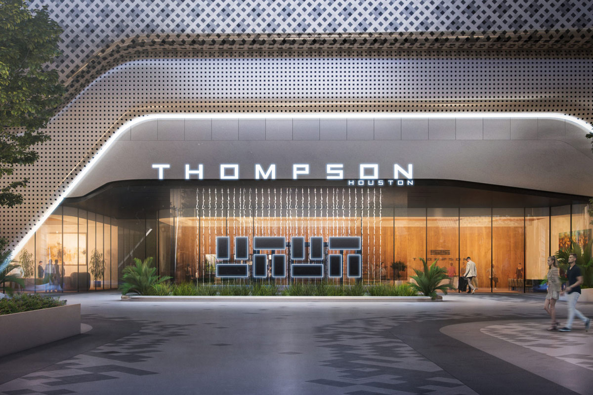 THOMPSON汤普森酒店标志设计含义及酒店品牌设计理念