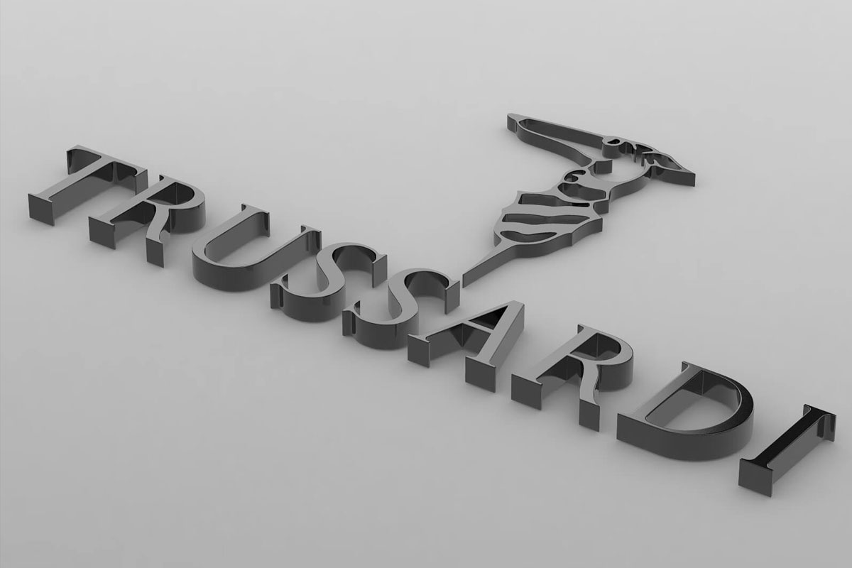TRUSSARDI楚萨迪logo设计含义及服装品牌设计理念