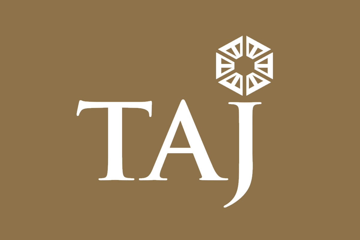Taj酒店品牌反白LOGO