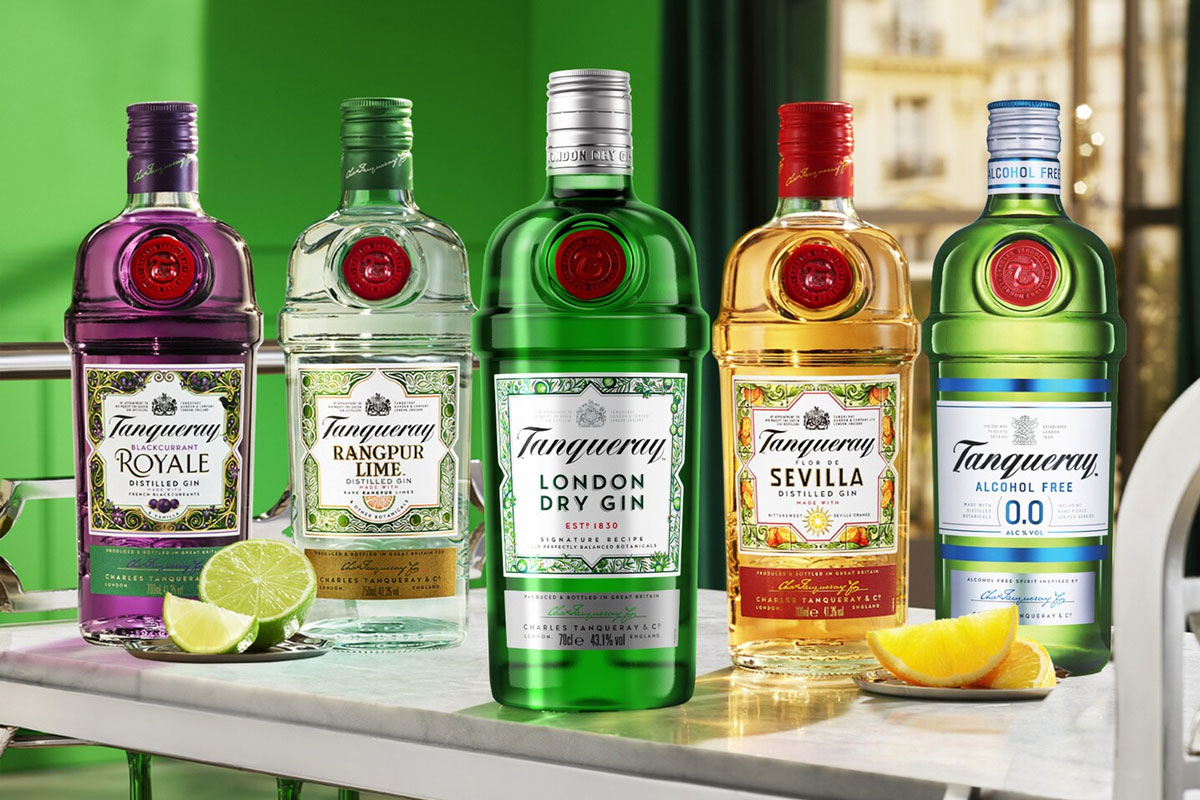 Tanqueray标志设计含义及杜松子酒品牌设计理念