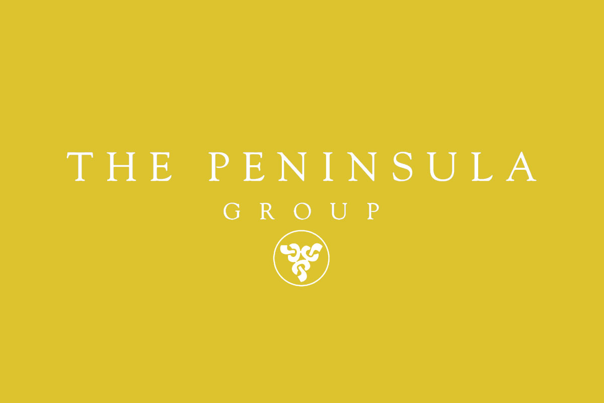 The Peninsula半岛酒店品牌反白LOGO