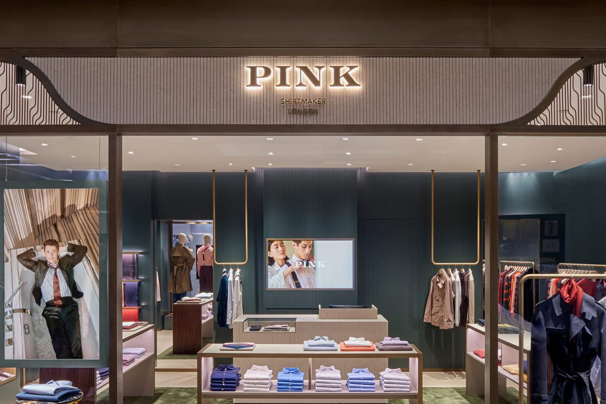Thomas Pink标志设计含义及服装品牌设计理念