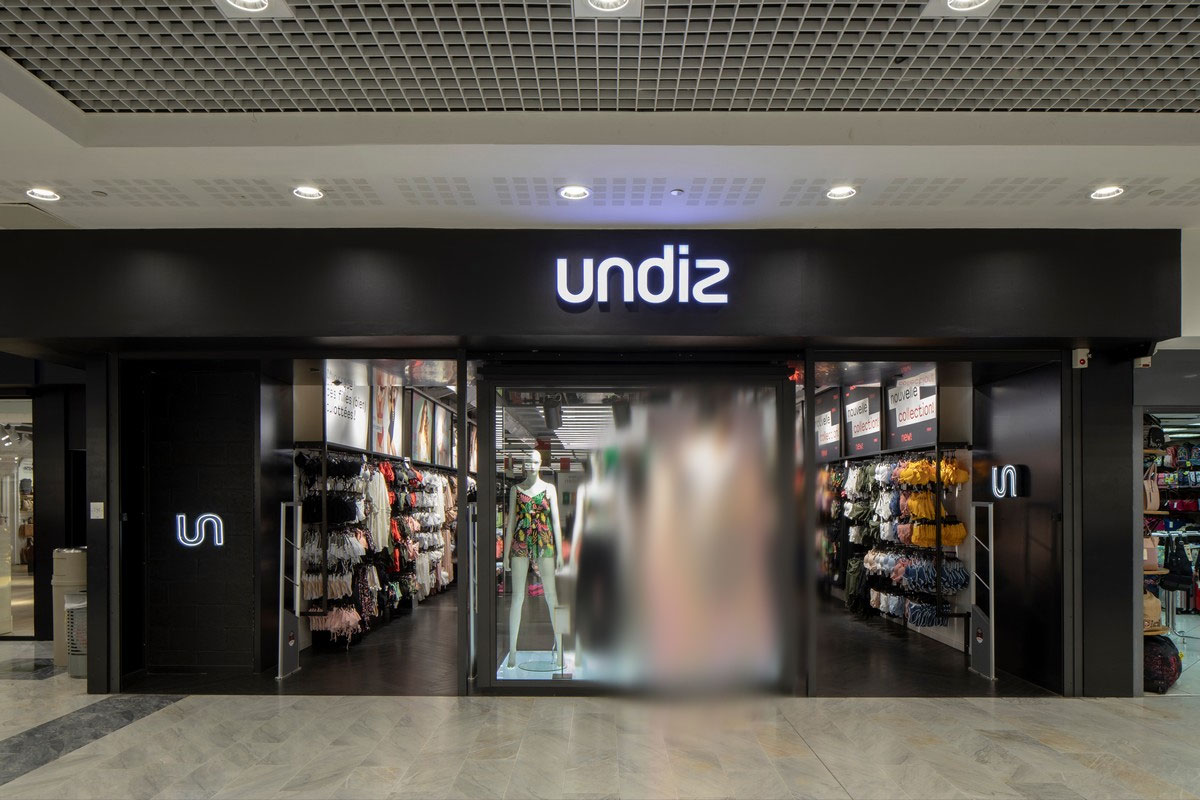 Undiz标志设计含义及内衣品牌设计理念