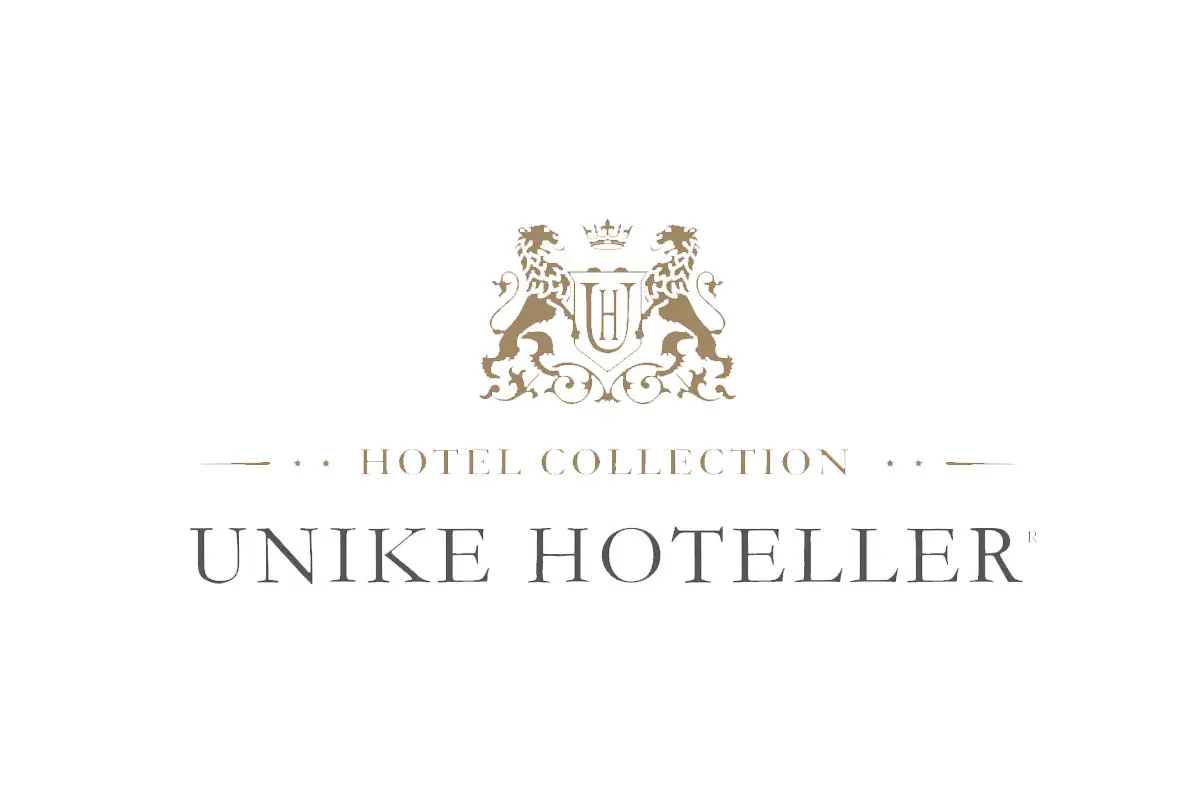 Unike Hoteller酒店品牌LOGO设计案例-酒店行业标志设计方案