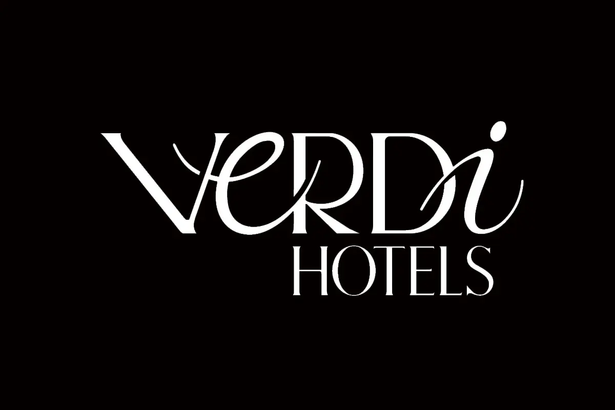 Verdi酒店品牌反白LOGO