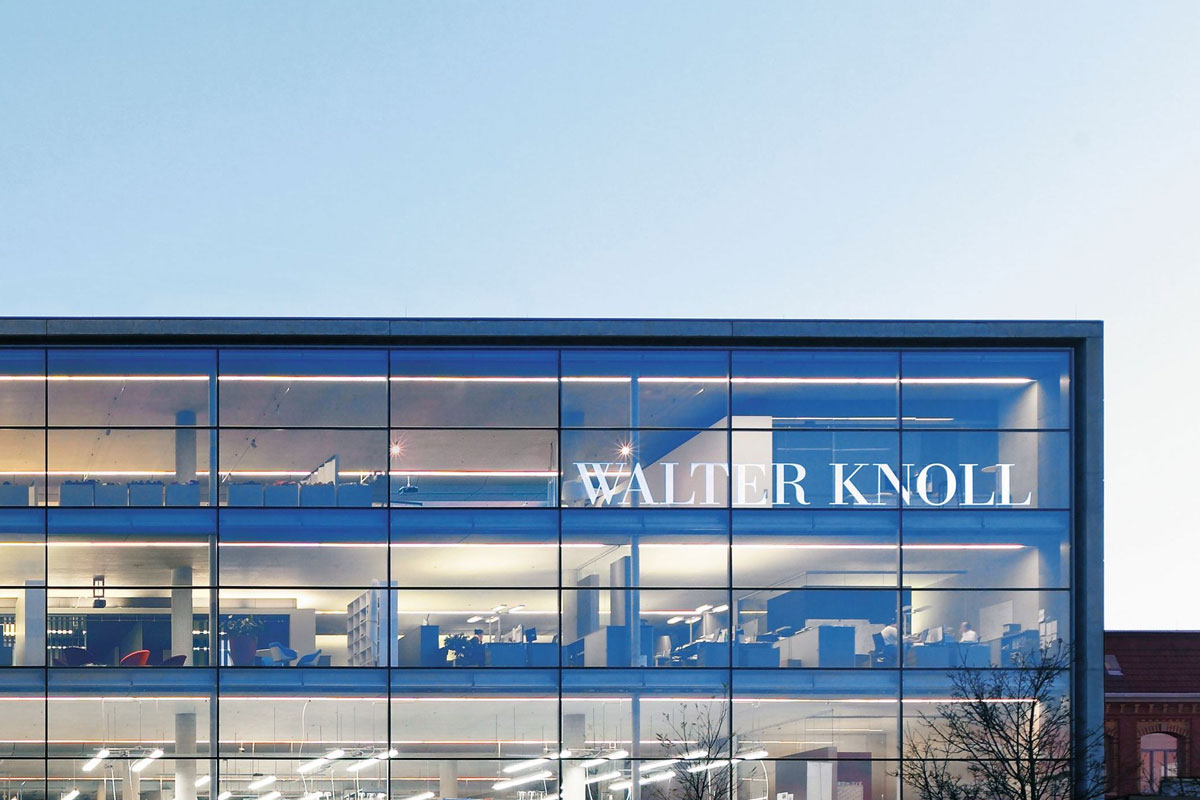 WALTER KNOLL标志设计含义及家具品牌设计理念