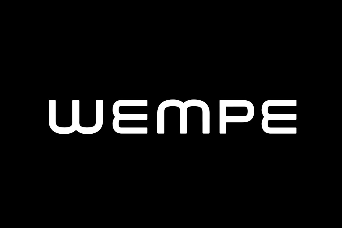 WEMPE品牌反白LOGO