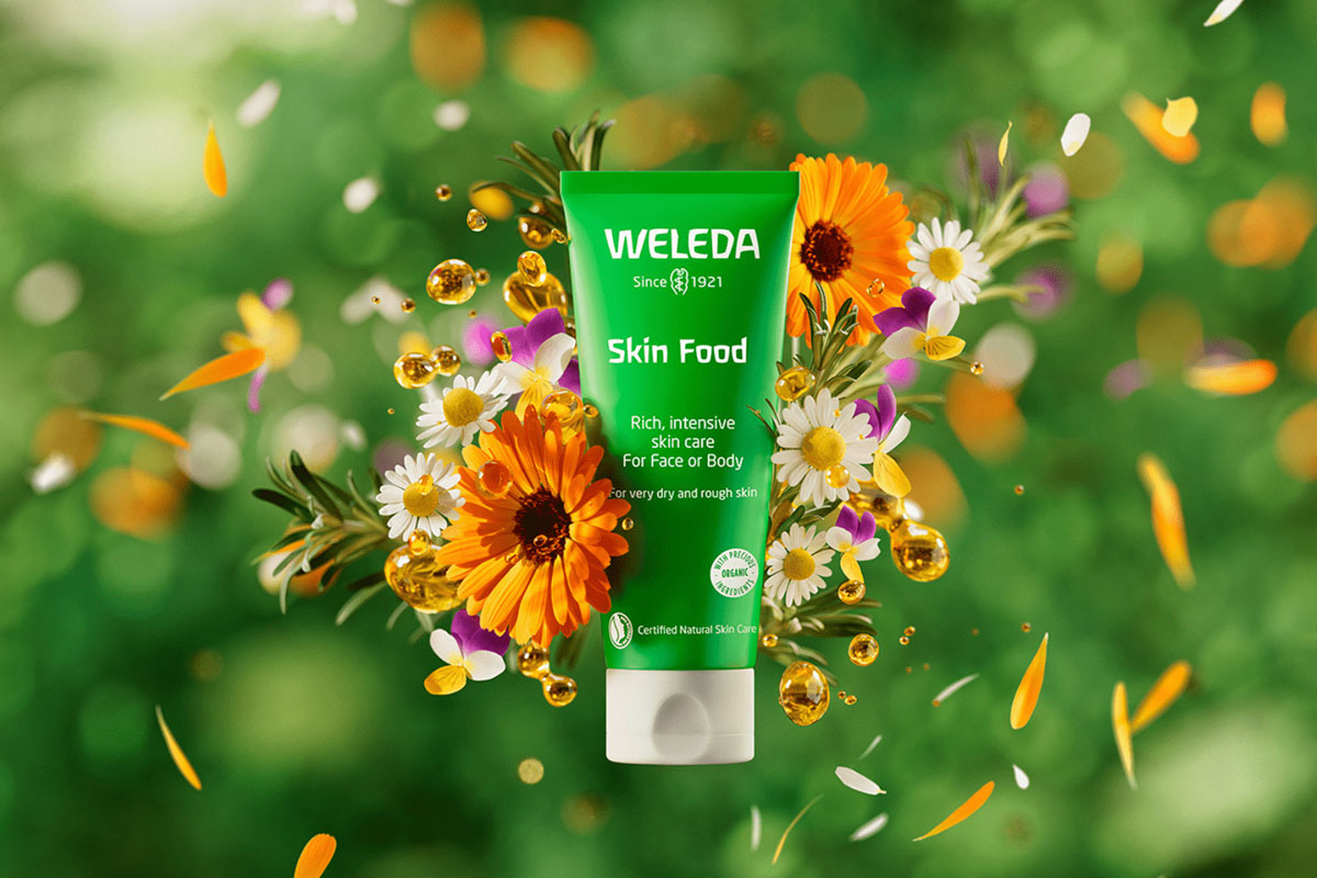 Weleda维蕾德logo设计含义及香水品牌设计理念